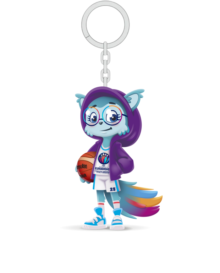 SCHLÜSSELANHÄNGER MASKOTTCHEN 2D